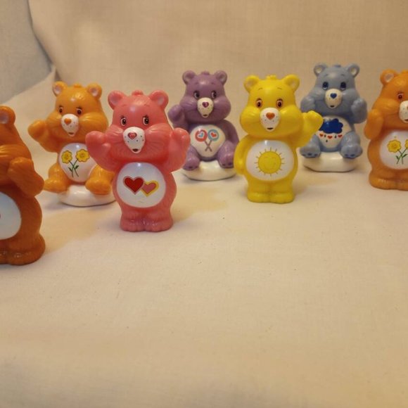 Vintage Care Bears with Rainbow Cloud Swing & Clou - Picture 7 of 8